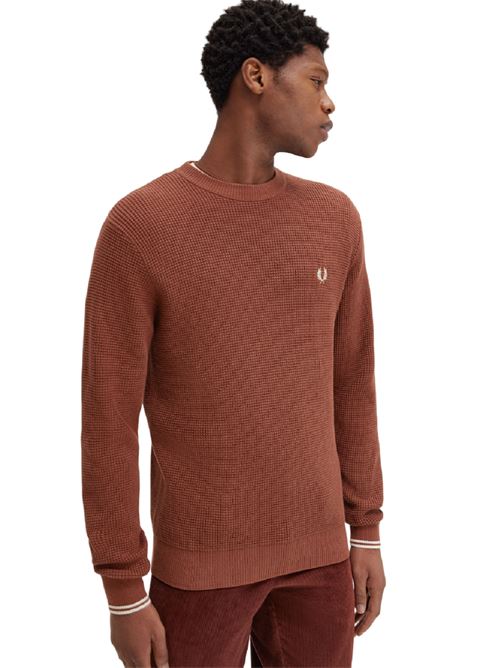 K6507S54 MARRONE FRED PERRY | K6507S54 MARRONE